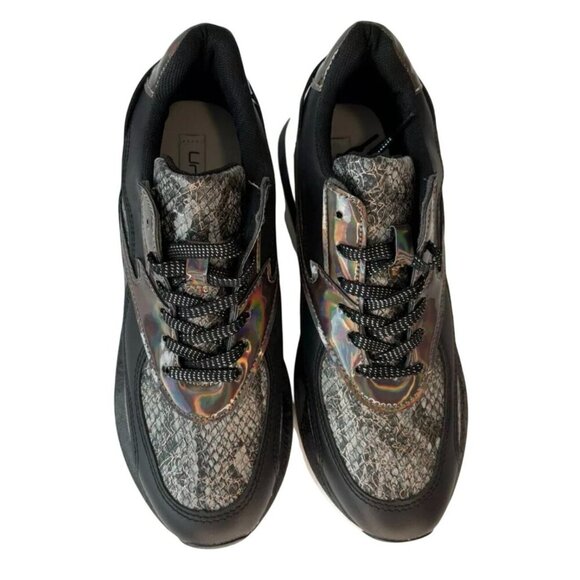 UNILADY / Franky-2 / Reflective / Snakeskin/  Sneakers Size US 10 - Picture 3 of 7